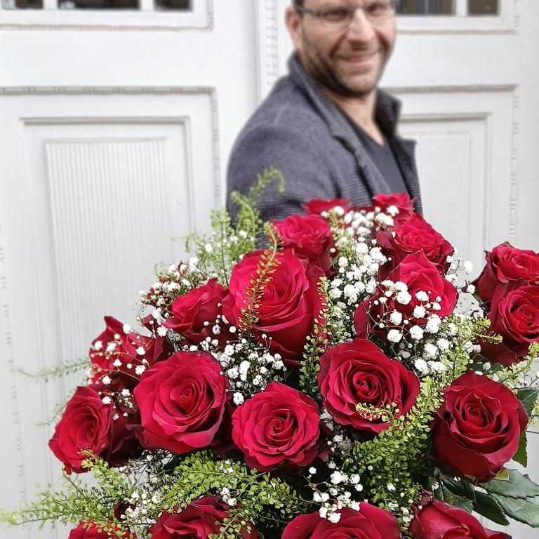Kytice růží Valentýn Praha 5